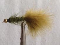 Bead Head, Wooly Bugger Olive